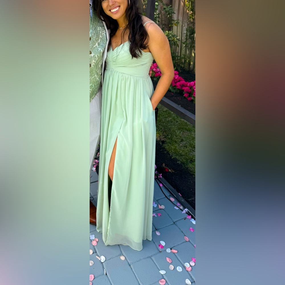 Sage Green Bridesmaid Dress